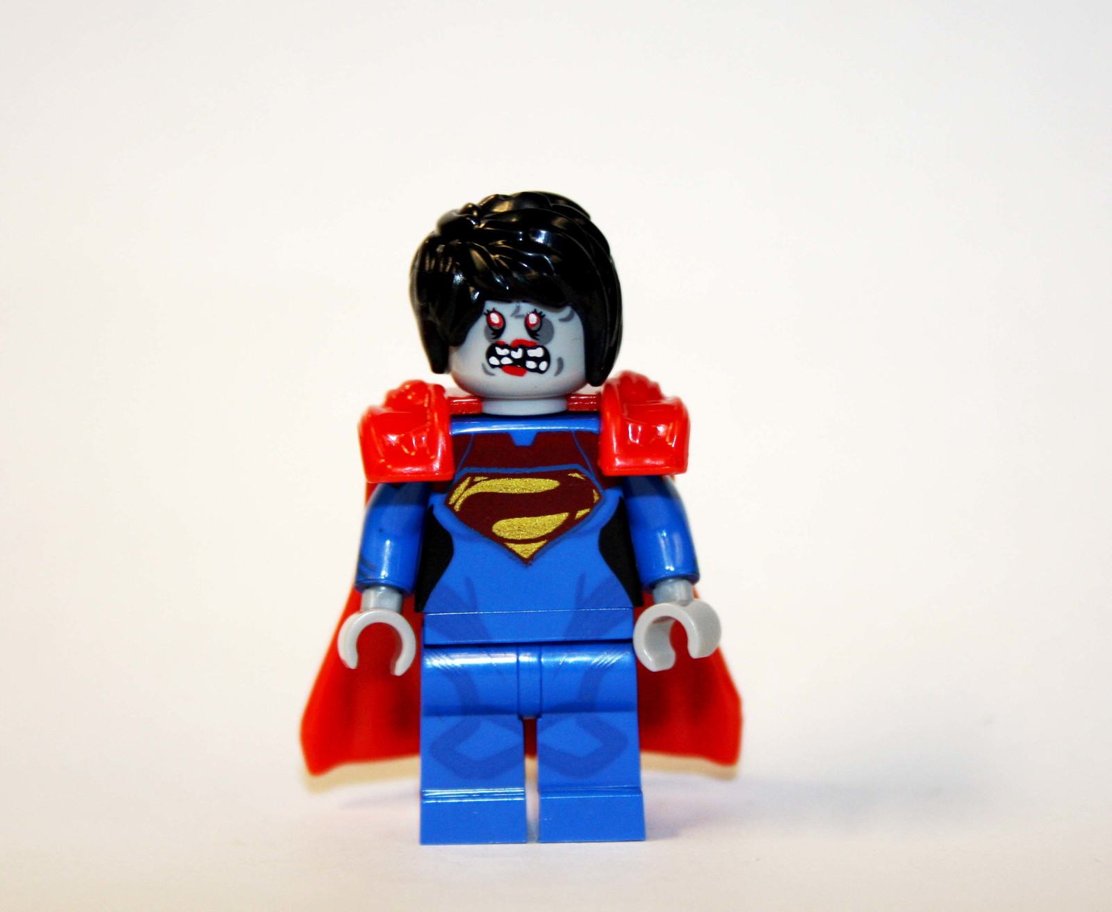 Building Supergirl Zombie Minifigure Custom - $8.20