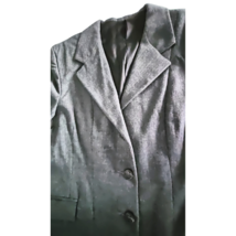 Devon-Aire Concour Show Coat Jacket Gray Pinstripe Ladies 14 R image 5