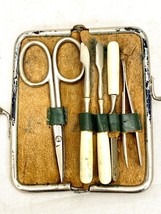 RETRO Travel Manicure Sommar Set Beauty Mate Made in Germany Scissors Mi... - $17.96