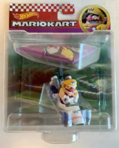 NEW Mattel HDB42 Hot Wheels Mario Kart WARIO B-Dasher + Wario Wing 1:64 Die-Cast - £13.26 GBP