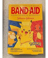 Johnson &amp; Johnson Band-Aids Pokemon 20 Assorted Sizes *NEW* bb1 - $11.99