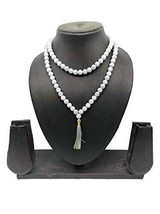Energized Lace Agate Beads Prayer Mala 108+1(Guru Beads) - £193.91 GBP