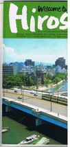 Travel Brochure Japan Hiroshima City Of International Peace &amp; Culture - $7.91