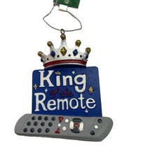 Kurt S Adler King of the Remote Resin Ornament nwt - $12.67