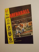 Rare Arena Ball 1989 AFL Program Football Detroit Drive Champions - $51.99