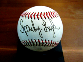 Sparky Lyle Somerset Patroits Yankees Signed Auto Oal ALL-STAR Game Baseball Jsa - £94.95 GBP