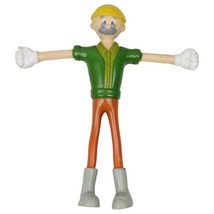 Pinocchio Gepetto 5&quot; Bendable Figure McDonald&#39;s Happy Meal Toy - 2002 - £2.35 GBP