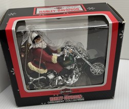 Harley Davidson North Pole Motorcycle Club Christmas Ornament New In Box - $14.99