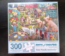 Bits and Pieces ; Farm Animal Festival By Larry Jones;  300 pieces - $11.00