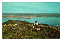 Vintage Postcard Point Loma Cabrillo National Monument San Diego Harbor CA - £7.59 GBP