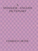A Sinhalese-English Dictionary [Hardcover] - £81.23 GBP