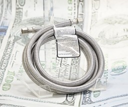 Smart Choice 6&#39; Stainless Steel Refrigerator Waterline Hose 5308815008 - $8.63