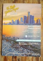 Metropolitan Detroit Area Real Yellow Pages Feb 2019 Area Code 313 - $345.88 MXN