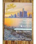 Metropolitan Detroit Area Real Yellow Pages Feb 2019 Area Code 313 - $342.97 MXN
