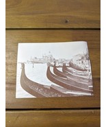Vintage Denmark Cannoe And Fish Duck House Sheet - €18,64 EUR