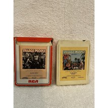 Set Of 2 Vintage 8-Tracks Village People 1977 And Go West 1979 Soundtrac... - $221.44 MXN