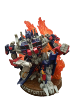 Transformers Hasbro Pawtucket 2007 RARE Optimus Prime unleashed Display Figure - £8.76 GBP