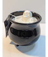Martha Stewart Skeleton In a Cauldron Halloween Candle Decor  - $452.75 MXN