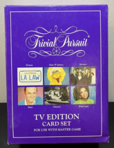 1991 Trivial Pursuit TV Edition Card Set Only For Use w Master Game 6052 2 Box - £11.06 GBP