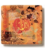 8 Count Square Paper Plates Ideal Home Range, 10-Inch, Jack O Lantern - $12.87