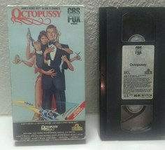 Octopussy VHS Roger Moore Kristina Wayborn CBS/FOX Video James Bond - £8.88 GBP