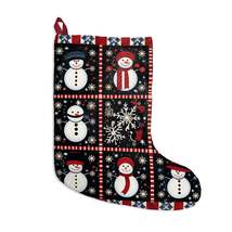 Snowman Winter Quilt Design - Christmas Stockings - £23.76 GBP