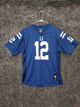 Andrew Luck 12 Indianapolis Colts Jersey Blue Youth XL NFL Football - $26.47