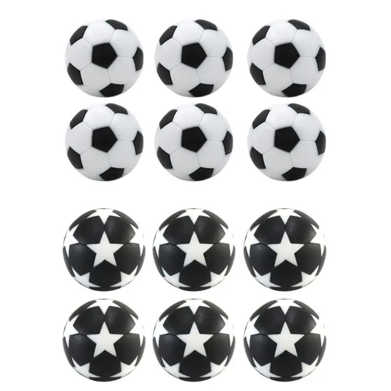 Sporting 6pcs 32mm Table Soccer Foosball Fussball Football Ahine Accessories Rep - £23.45 GBP