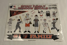 Baltimore Orioles Window Sticker Family - £18.80 GBP