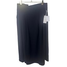 Nordstrom Paper Bag Waist Pleated Midi Skirt NWT Sz M - $22.00