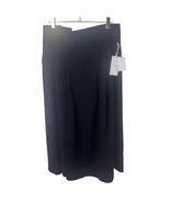 Nordstrom Paper Bag Waist Pleated Midi Skirt NWT Sz M - $22.00