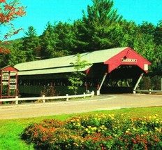 Covered Bridge Jackson New Hampshire NH Chrome Postcard UNP Unused - £2.92 GBP