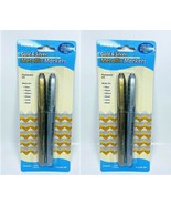 LOT OF 2 Allary Gold and Silver Metallic Markers For Craft and Houshold - $10.68 CAD