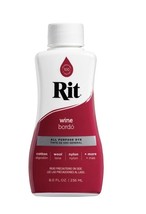 Rit All-Purpose Liquid Cloth Dye, Wine Red, 8 Fl. Oz. - £4.65 GBP