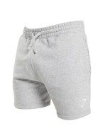Gymshark Crest Shorts Mens 2XL Light Gray Marl 7&quot; In-Seam Adjustable Dra... - $269.18 MXN