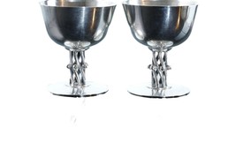 1950&#39;s William Spratling Sterling silver modernist wine goblets - £1,172.89 GBP