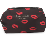Kate Spade The Little Better Everything Puffy Lips Medium Cosmetic Case ... - £41.53 GBP