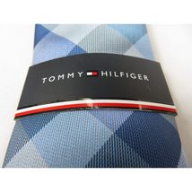 Men's Tommy Hilfiger Tie Classic Woven Silky Feel #Tommy-2 Blue image 2