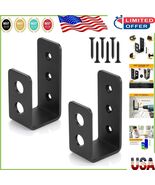 2 Pack of Heavy Duty Door Brackets - 2x4 Lumber Compatible with Easy Ins... - $79.72 CAD