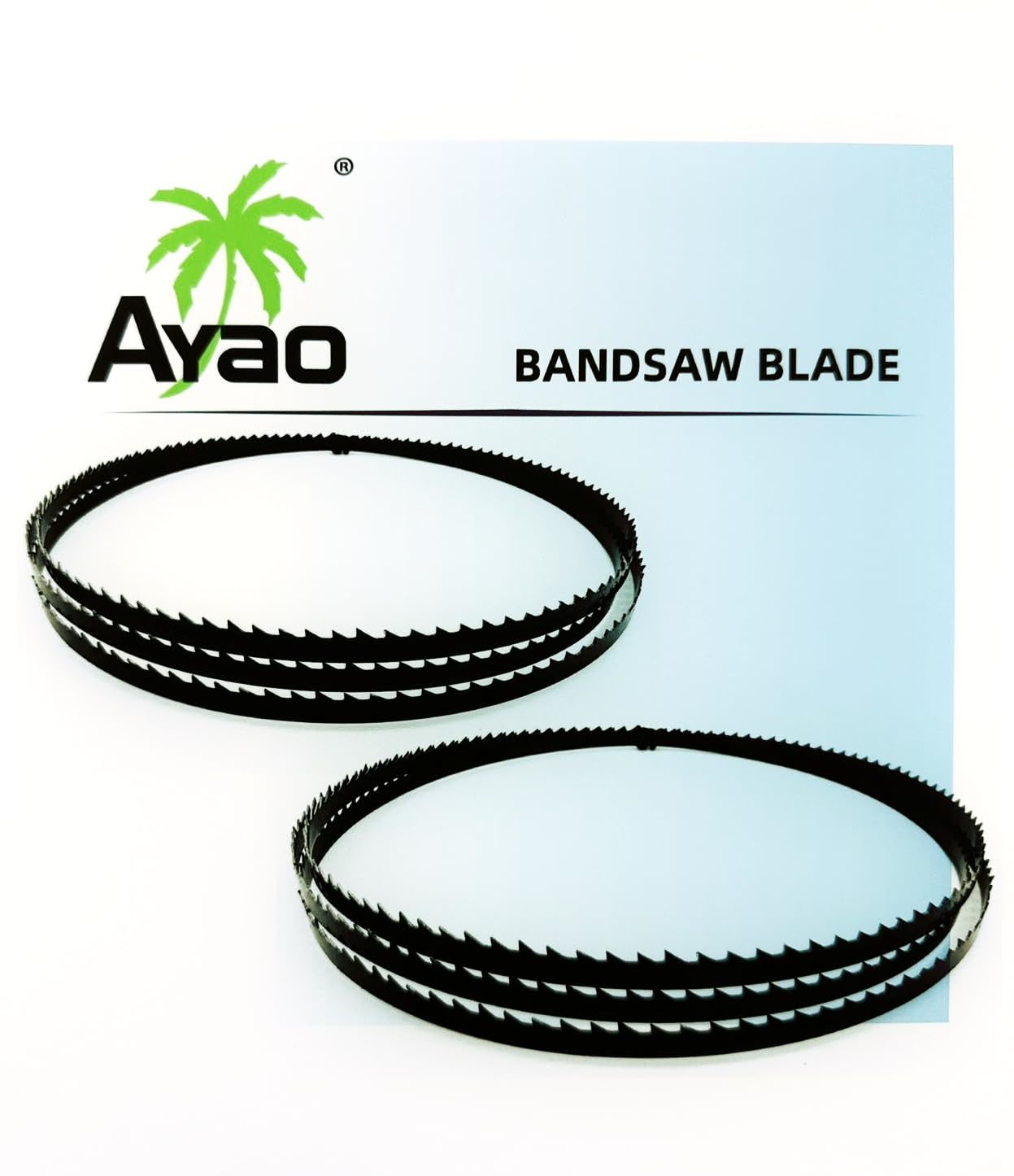 Ayao (2 Blades Pack) 72-1/2-Inch X 1/8-Inch X 12Tpi Durable Band Saw Blades - $33.94