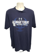 Under Armour Georgetown University Basketball Mens Blue XL Charged Cotton TShirt - $19.80