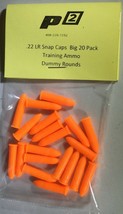 P2 .22 LR RIMFIRE SNAP CAPS TRAINING AMMO BULLETS SHELLS PRACTICE SAFE 2... - $13.52