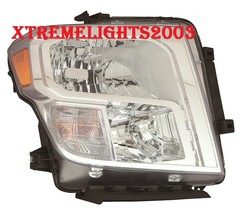 Fits Nissan Titan Xd 2016 2017 Right Passenger Headlight Head Light Front Lamp - £266.41 GBP