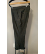 NWOT GUNEX 100% Wool Gray Cropped Pant Trouser SZ US 10 IT 46 - £154.92 GBP