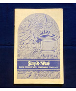 Vintage Sim R Ware instruction manual recipe booklet for slow cooker cro... - $5.00