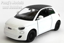 2020 New Fiat 500e 500 1/28 Scale Diecast Model by Kinsmart - WHITE - £13.15 GBP