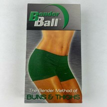 Bender Ball Method of Buns &amp; Thighs with Leslee Bender VHS Video Tape New SEALED - £11.81 GBP