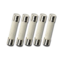 Pack of 5, ABC 25A 125v/250v Fast Blow Ceramic Fuses, 6x30mm, F25A 25 amp (1/4 i - £11.00 GBP