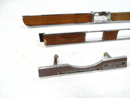 81 Mercedes R107 380SL wood trim set, on dash, zebrano, 1076892071 - $168.29