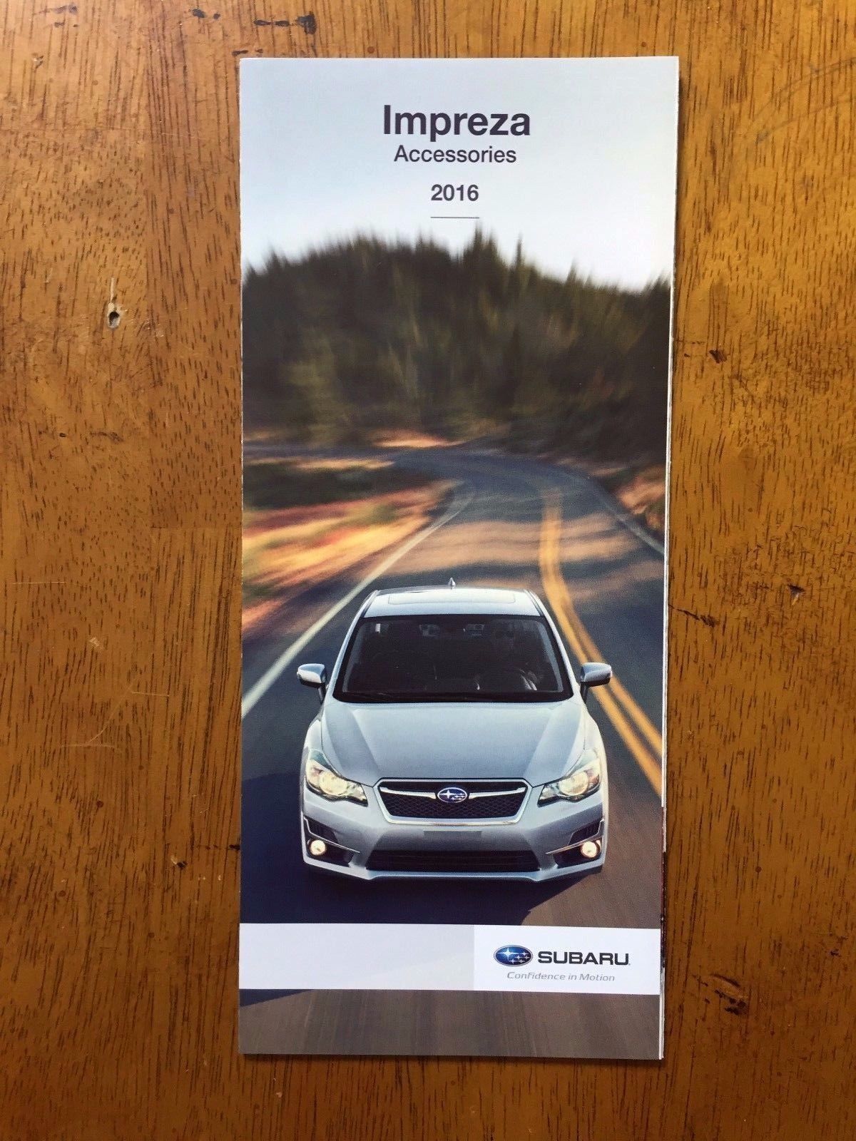 2016 Subaru Impreza Accessories catalog sales brochure booklet - $4.99
